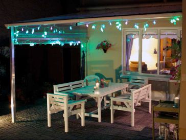 Outdoor Canopy by night